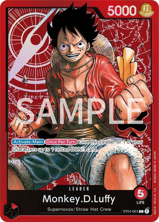 Monkey.D.Luffy ST01-001 L