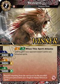 Beavurn (Store Tournament & Sealed Deck Pack Vol.2 -Winner-) | Launch & Event Promos | Promo | Holofoil | #PR-056