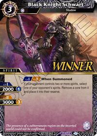 Black Knight Schwart (Store Tournament & Sealed Deck Pack Vol.2 -Winner-) | Launch & Event Promos | Promo | Holofoil | #PR-058