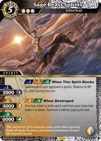 Sage Beast Sphinx (Store Tournament & Sealed Deck Pack Vol.2) | Launch & Event Promos | Promo | Normal | #PR-061
