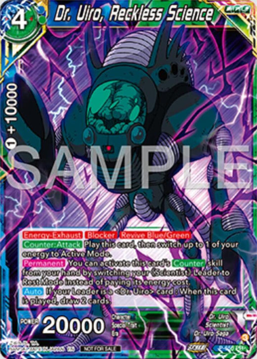 Dr. Uiro, Reckless Science P-655 Promo