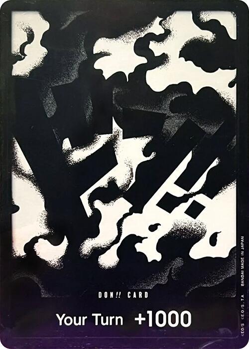 DON!! Card (Blackbeard) (Double Pack Set Vol. 6) DON!! Foil