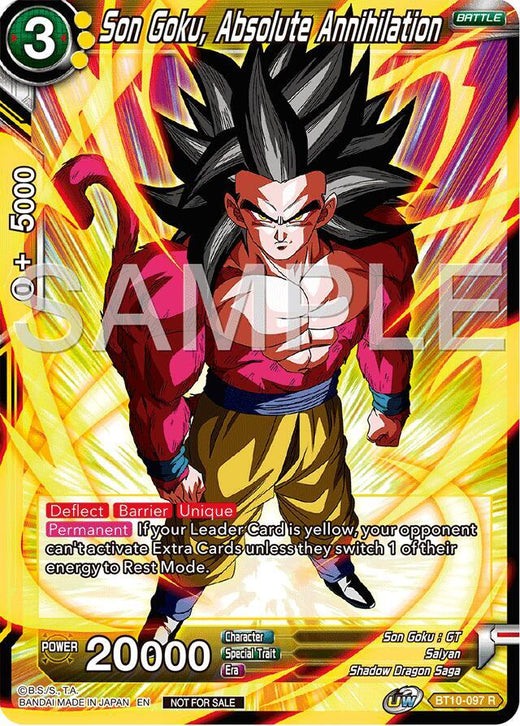 Son Goku, Absolute Annihilation (Championship 2024 Finals Pack) BT10-097 Promo Foil
