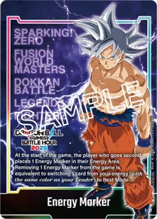 DBS Fusion World: Fusion World Energy Markers Singles 1/3