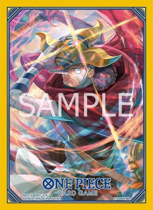 One Piece Card Game Official Sleeves: Assortment 9 - Sogeking (70-Pack)
