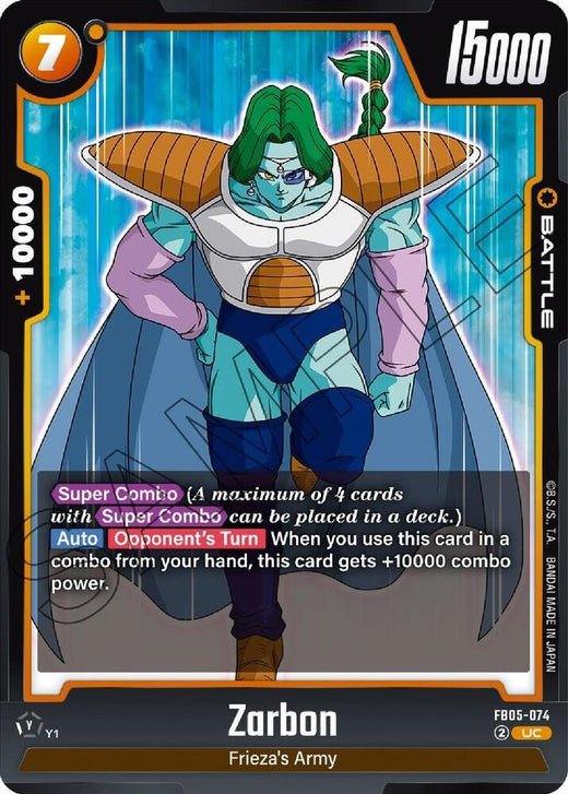 Zarbon FB05-074 UC