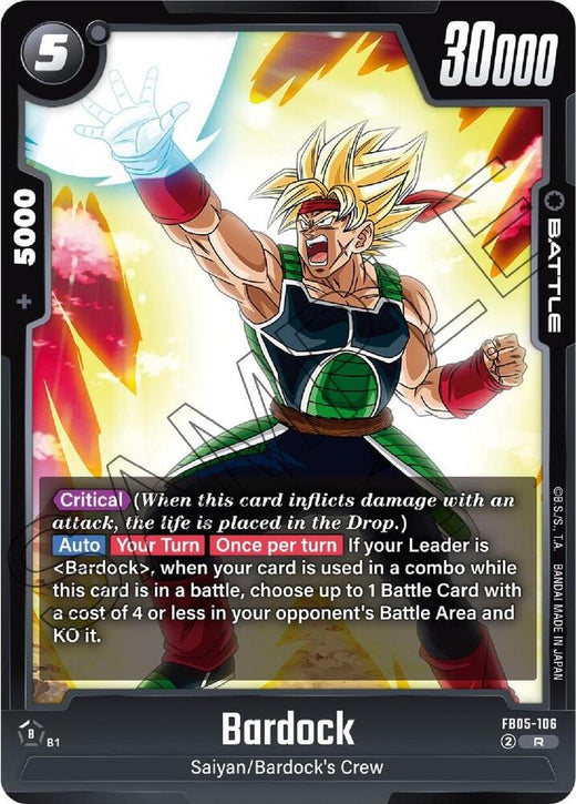 Bardock FB05-106 R Foil