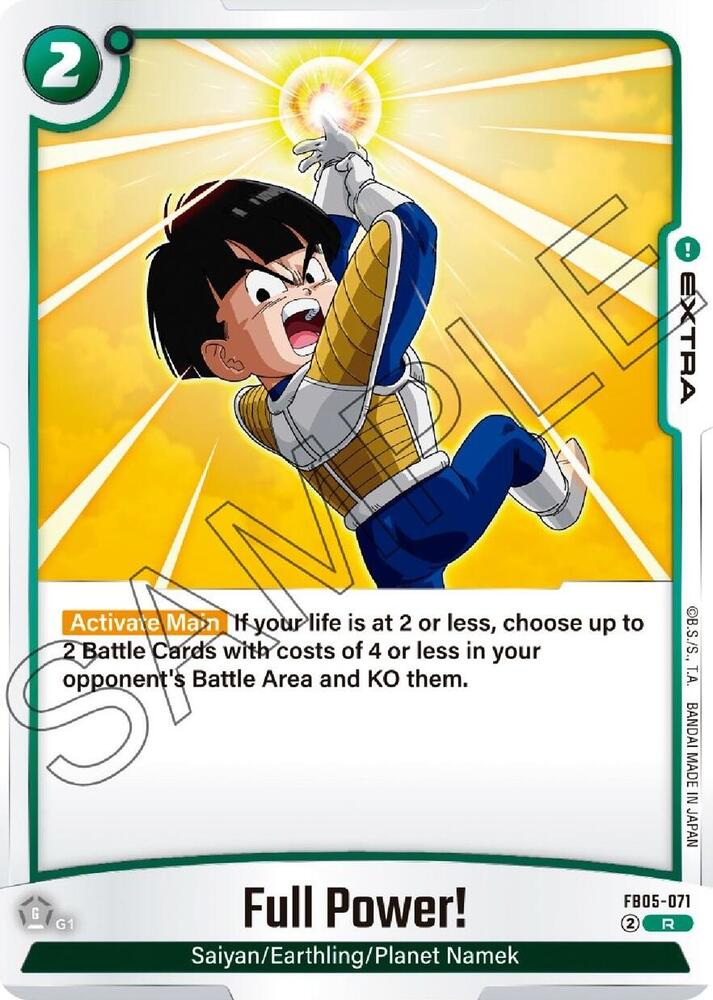 DBS Fusion World: New Adventure Singles 1/2