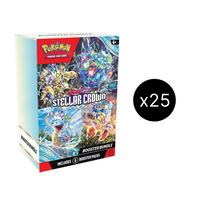 Pokemon: Stellar Crown Booster Bundle Case