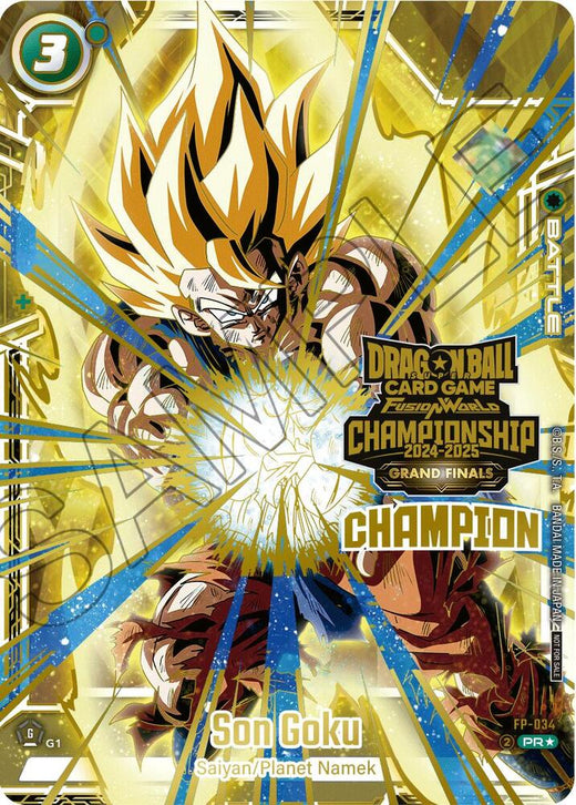 Son Goku - FP-034 (Campeón) FP-034 Promoción