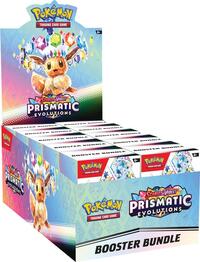 Pokemon: Prismatic Evolutions Booster Bundle Display
