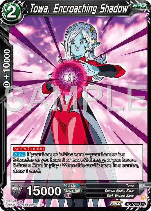 Towa, Encroaching Shadow BT27-107 Uncommon