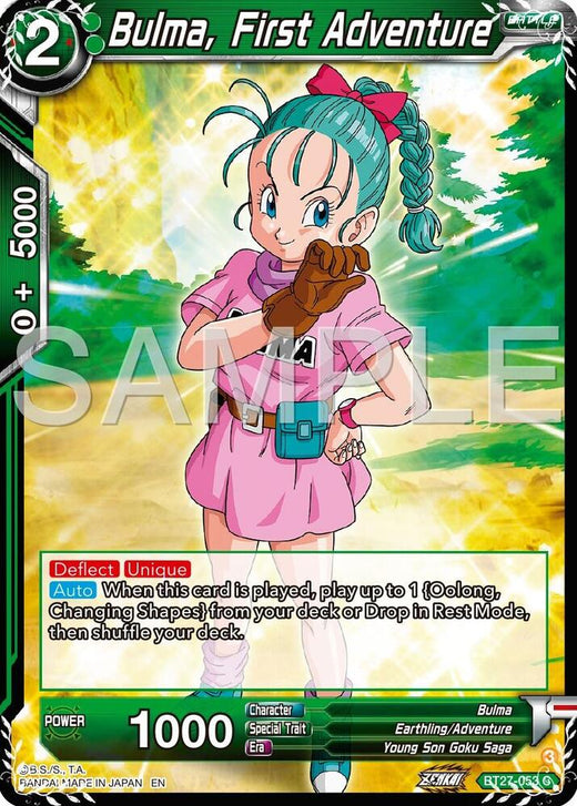 Bulma, First Adventure BT27-053 Common