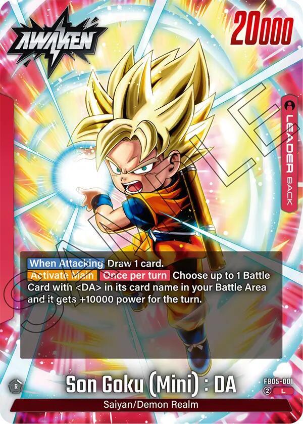 Dragon Ball Super: Fusion World: New Adventure Singles 1/2