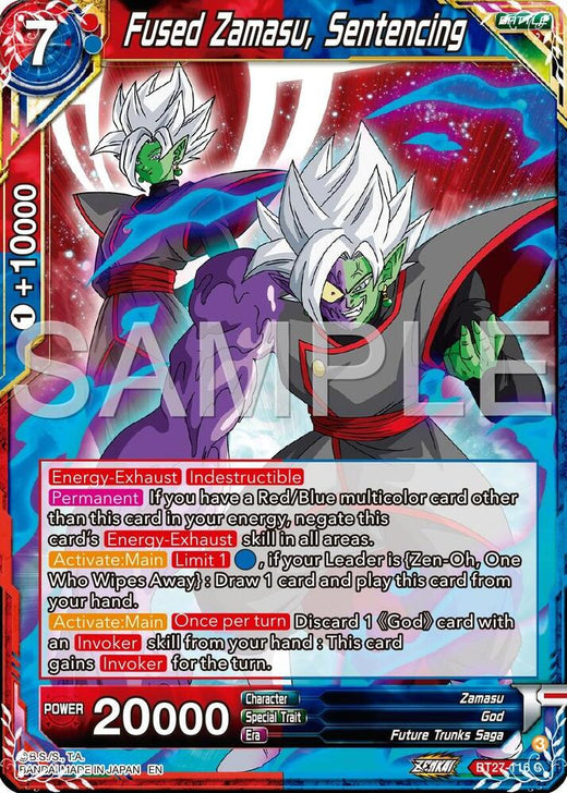 Fused Zamasu, Sentencing BT27-116 Common