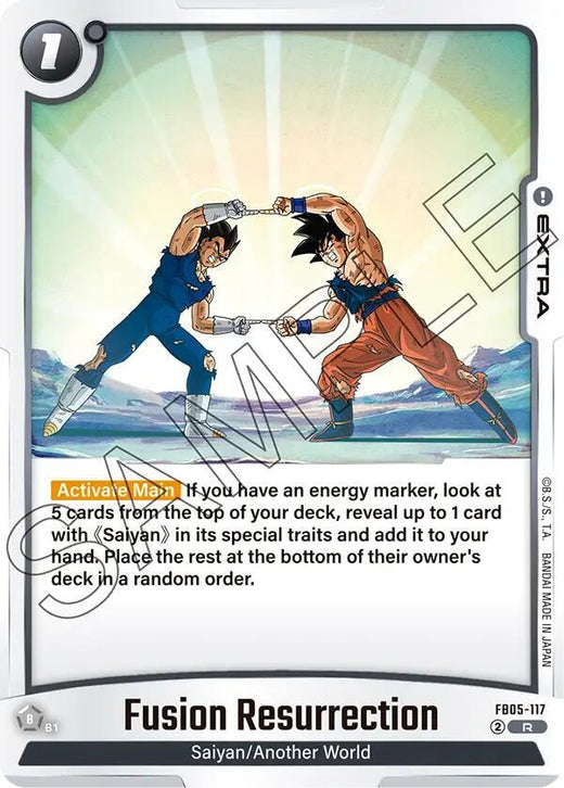 Resurrección de Fusión FB05-117 R Foil