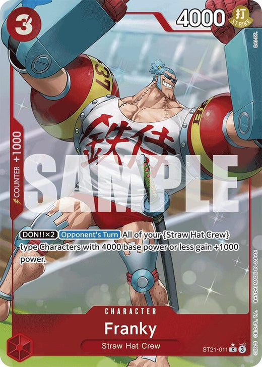Franky (Parallel) ST21-011 C Foil