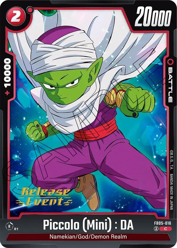 DBS Fusion World: New Adventure Release Event Cards Singles