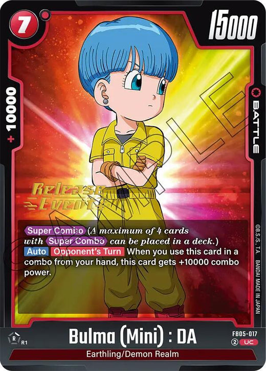 Bulma (Mini) : DA FB05-017 UC