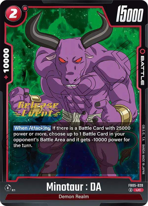 DBS Fusion World: New Adventure Release Event Cards Singles