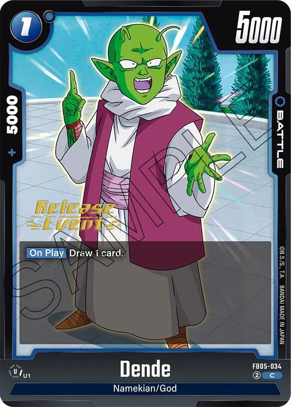 DBS Fusion World: New Adventure Release Event Cards Singles