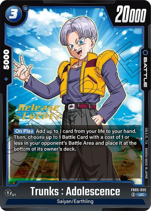 Trunks : Adolescencia FB05-035 UC