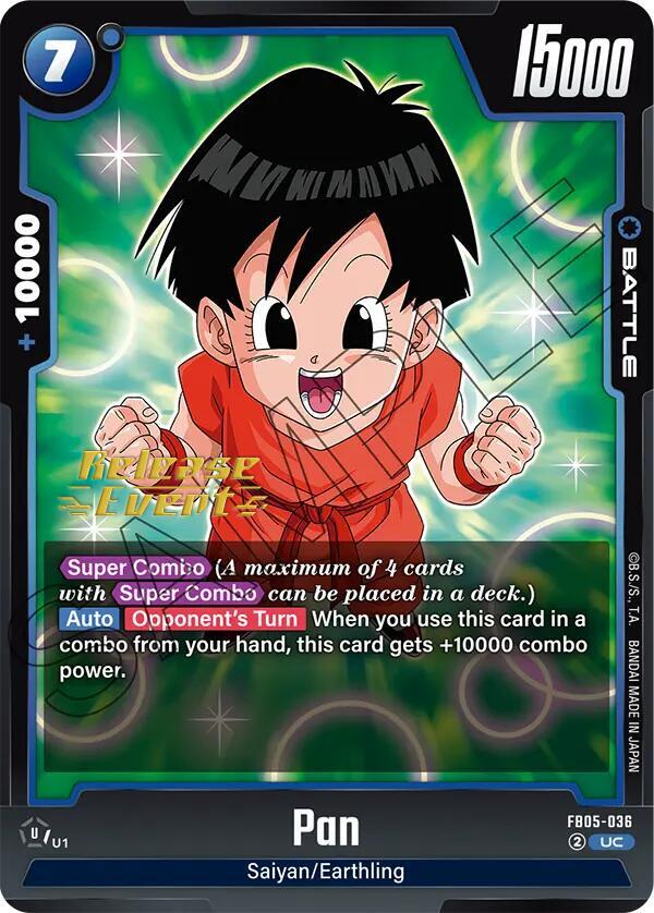 DBS Fusion World: New Adventure Release Event Cards Singles