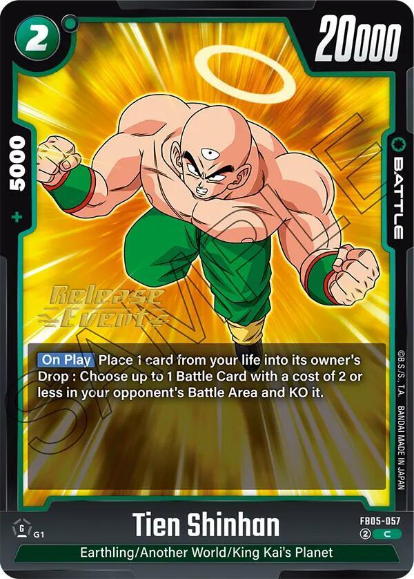 DBS Fusion World: New Adventure Release Event Cards Singles