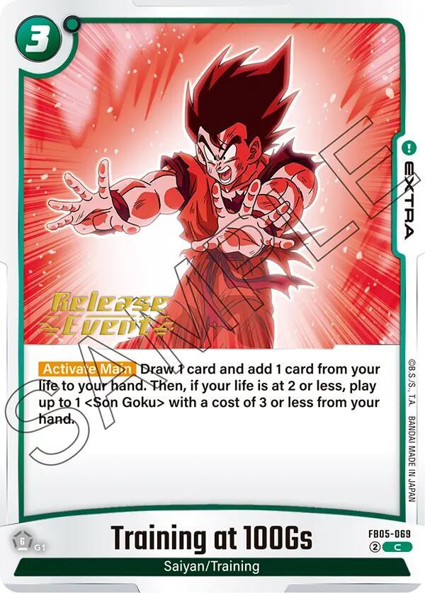 DBS Fusion World: New Adventure Release Event Cards Singles