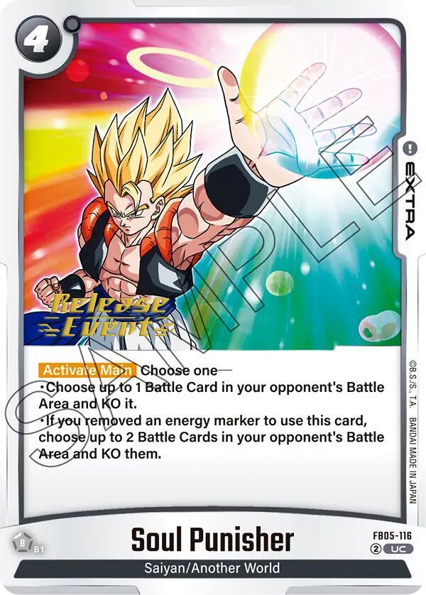 DBS Fusion World: New Adventure Release Event Cards Singles