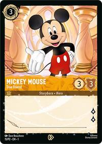 Mickey Mouse - True Friend | Disney Lorcana Promo Cards | Promo | Normal | #15