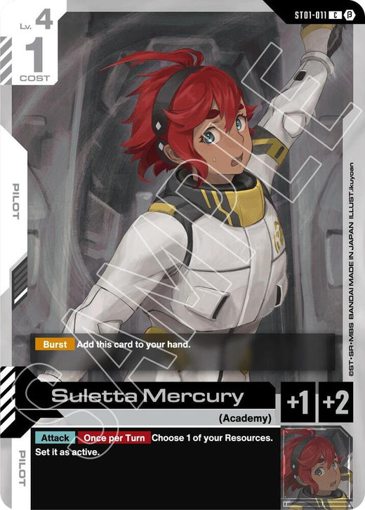 Suletta Mercury ST01-011 Common