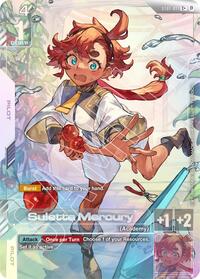Suletta Mercury (C+) | Edition Beta | C+ | Holofoil | #ST01-011