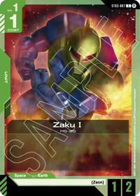 Zaku I | Edition Beta | Common | Normal | #ST03-007