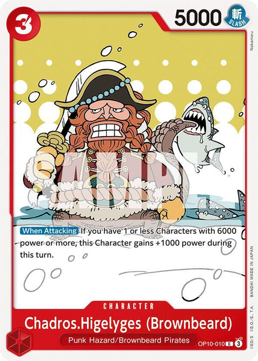 Chadros.Higelyges (Brownbeard) OP10-010 C