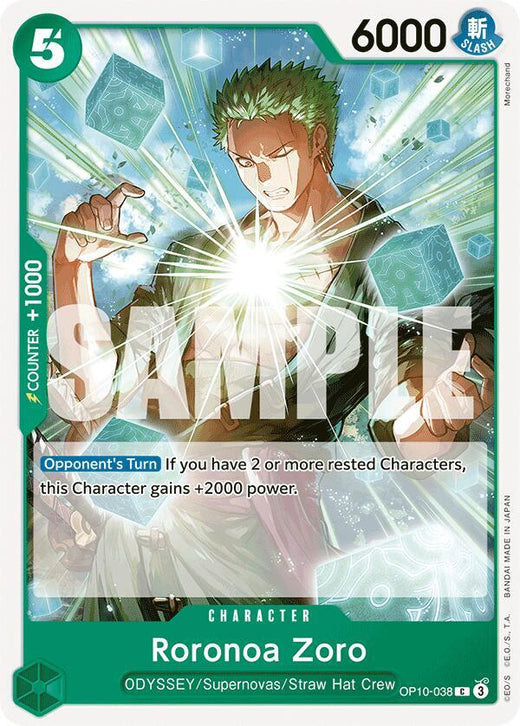 Roronoa Zoro (038) OP10-038 C