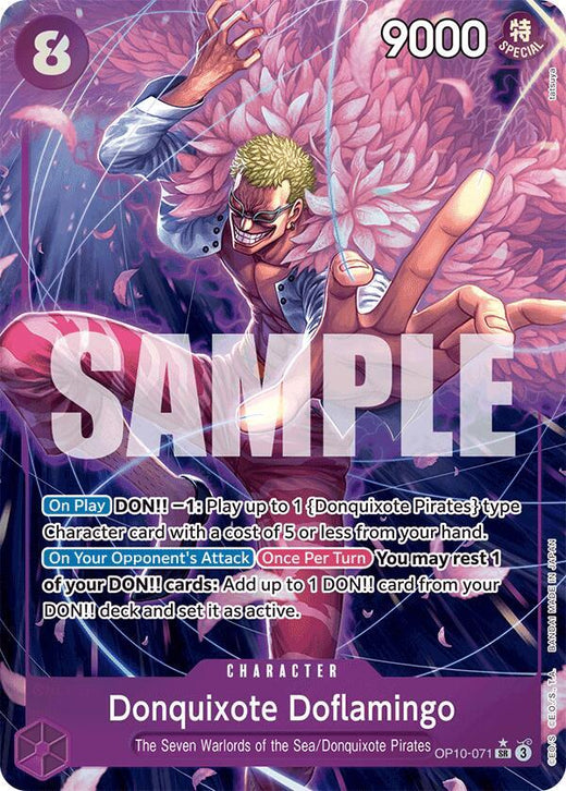Donquixote Doflamingo (Parallel) OP10-071 SR Foil