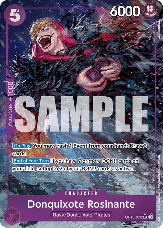 Donquixote Rosinante (Parallel) OP10-072 SR Foil
