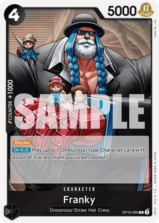 Franky (090) OP10-090 R Foil