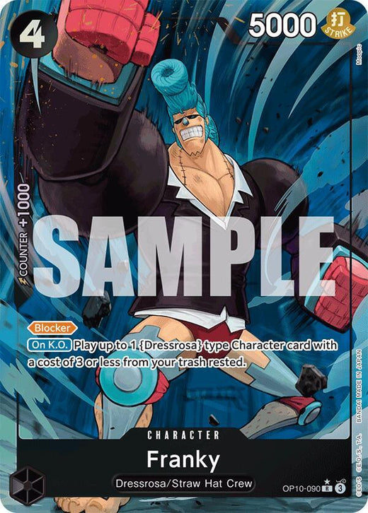 Franky (090) (Parallel) OP10-090 R Foil