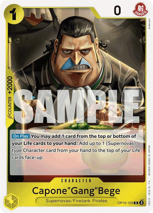 Capone"Gang"Bege OP10-103 R Foil