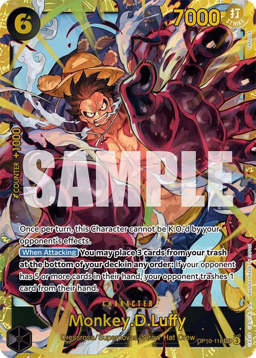 Monkey.D.Luffy (118) OP10-118 SEC Foil
