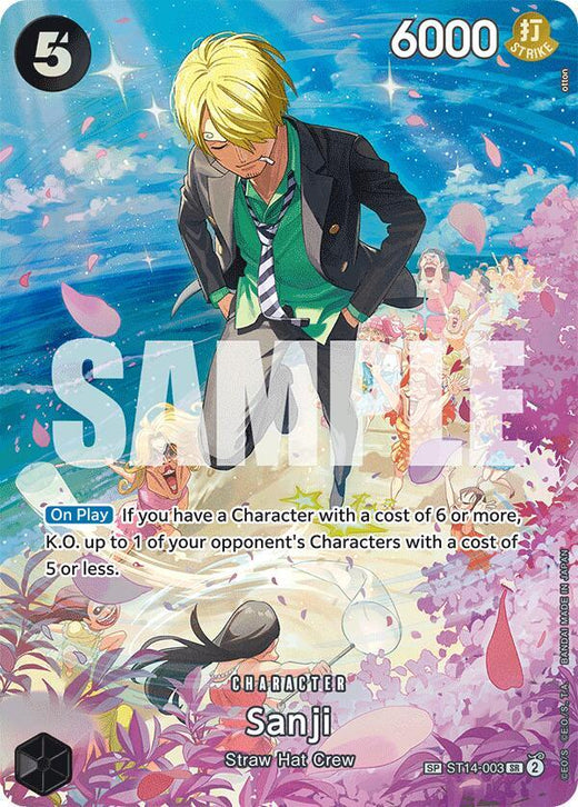Sanji (SP) ST14-003 SR Foil