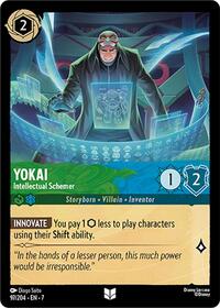 Yokai - Intellectual Schemer 97/204 Uncommon