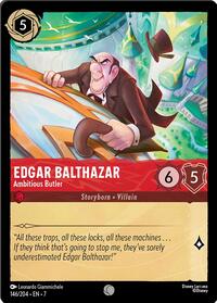 Edgar Balthazar - Ambitious Butler 146/204 Common