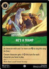 He's a Tramp 117/204 Common
