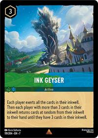 Ink Geyser 119/204 Rare