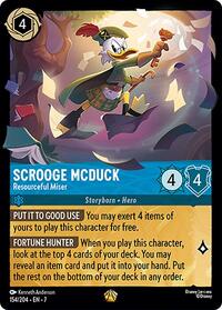 Scrooge McDuck - Resourceful Miser 154/204 Legendary