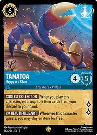 Tamatoa - Happy as a Clam 162/204 Legendary