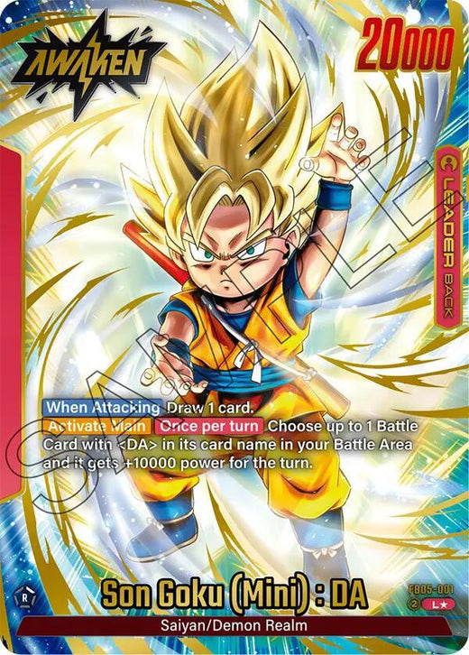 Son Goku (Mini) : DA FB05-001 L AA